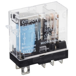 Authentic Original OMRON Low Back Intermediate Relay G2R-1-SND DC24(L)