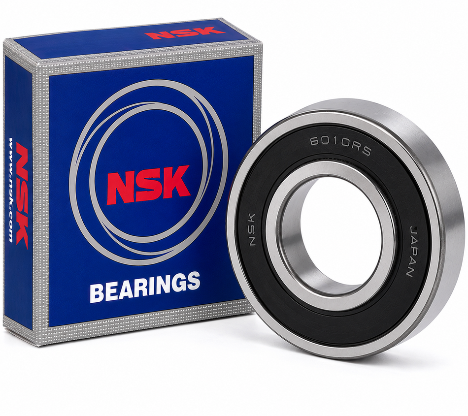 NSK 6010-RS Deep Groove Ball Bearing – 50 × 80 × 16 mm