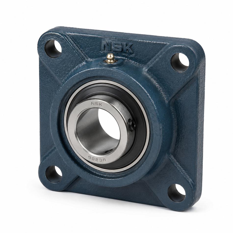 NSK UCF210 4-Bolt Flange Bearing Unit – 50mm Bore Cast Iron Housing