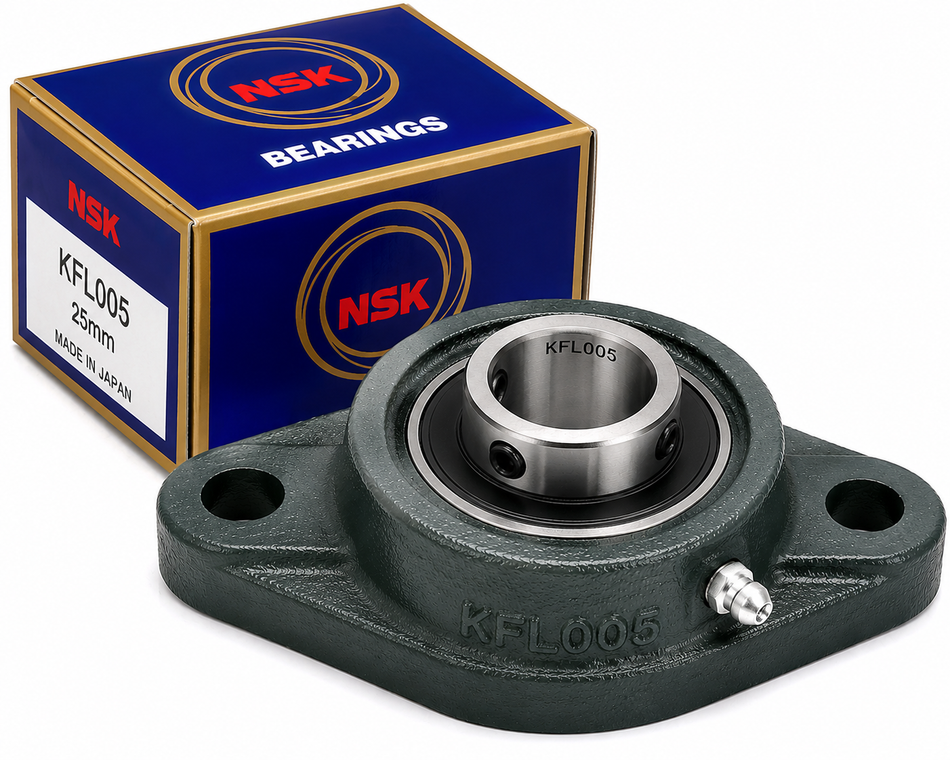 NSK KFL005 Flange Bearing Unit – 25mm Bore