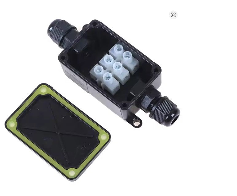 2 Way Outdoor Waterproof IP66 Electrical Cable Wire Connector Junction Box with Terminal 450V Junction Box for Led Light