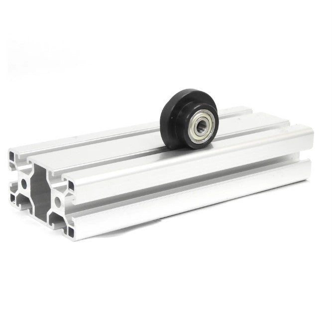 Dual Roller Wheel with Bearing Kit – Suitable for 8mm T-Slot Profiles