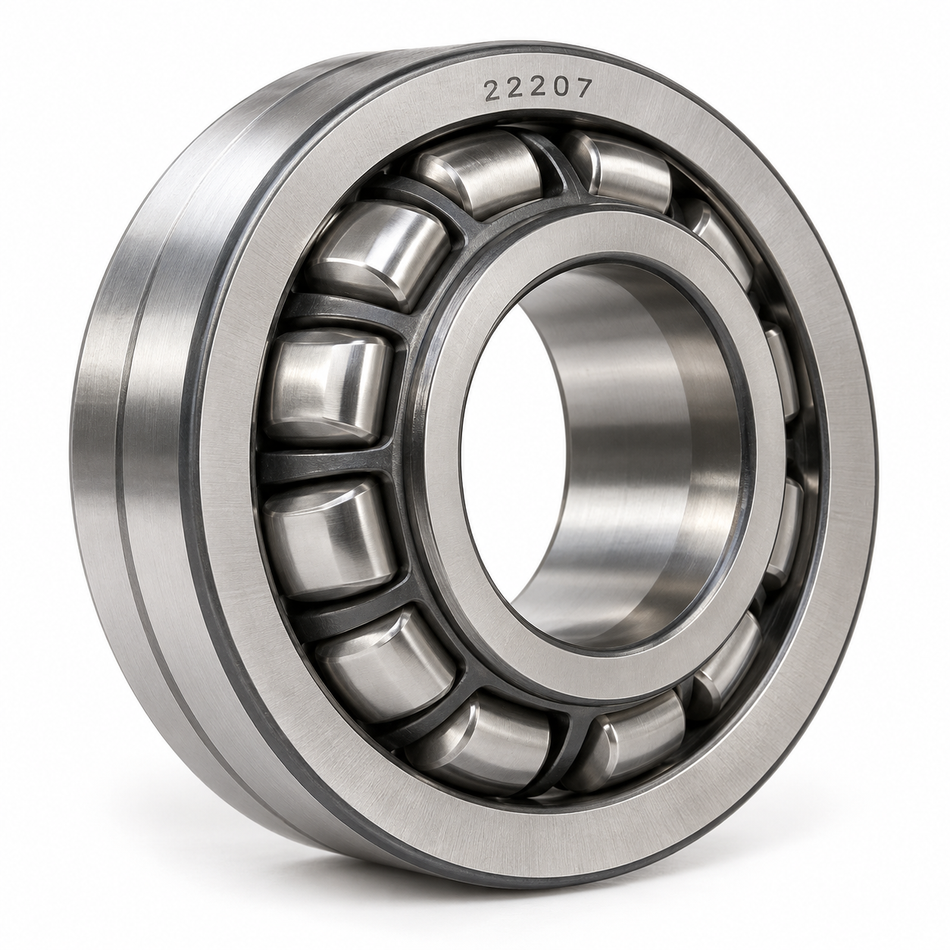 NSK 22207 CA/CCW33 Spherical Roller Bearing 35x72x23mm Heavy Duty Self-Aligning